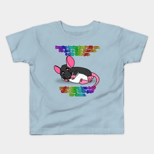 You're Gonna Have Beef With A Silly Little Guy? (Full Color Version) Kids T-Shirt